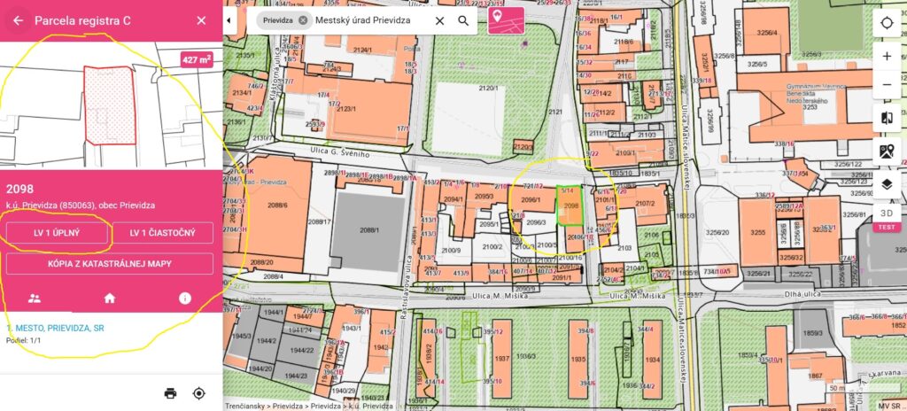 kataster nehnutelnosti, geometrický plán